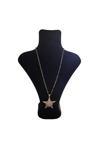 Slowshe 14 K Gold Kaplama Yıldız Kolye altın