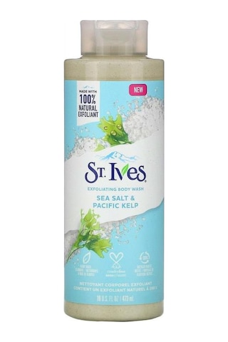 St.ıves Eksfoliye Edici Vücut Yıkama, Deniz Tuzu Ve Pasifik Yosunu 473ml Okyanus