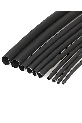 1 Metre 4,8mm Siyah Isı İle Daralan Makaron Kablo Izolasyon.