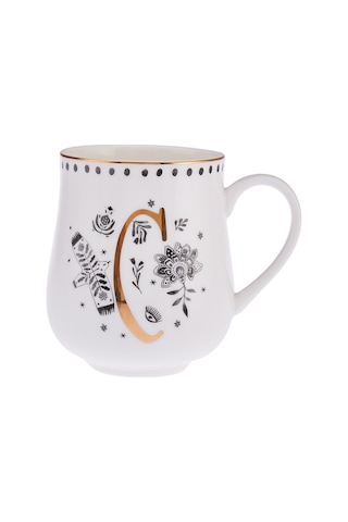 Emsan Artisan C Letter New Bone Kupa 220 Ml