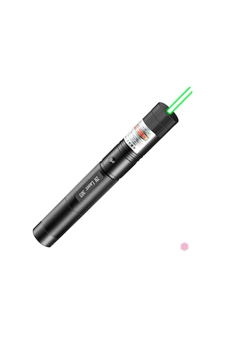 Lazer 303 Şarjlı Güçlü Lazer Kalem + Şarj Aparatı Siyah