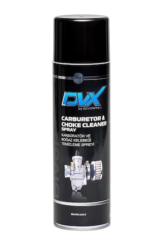 Dvx Karbüratör ve Boğaz Kelebeği Temizleme Spreyi 500 Ml.