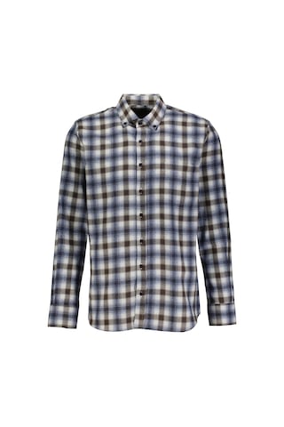 Finesuits Erkek Flanel Gömlek 2422204011.flcdr Kahve