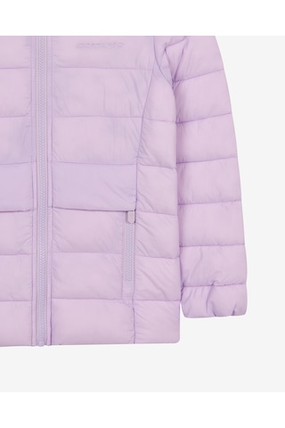 Skechers G Essential Hooded Jacket Büyük Kız Çocuk Mor Mont Sk2620100-4342