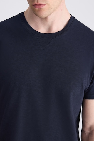 Twn Slim Fit Lacivert Düz %100 Pamuklu T-shirt 4ec1447011072 101