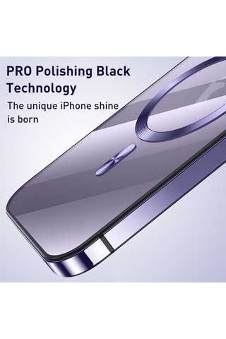 Cbtx Apple Uyumlu  iPhone 15 Pro Aromaterapi Magsafe Manyetik Telefon Kılıfı