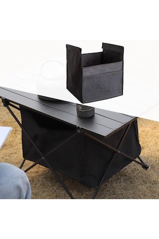 Homyl Açık Barbekü Için Kamp Masa Saklama Çantası Masası S S Çok Renkli