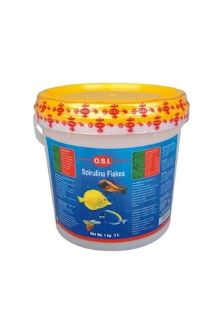 Osi Spirulina Flake %42 Spirulina 100gr Açık