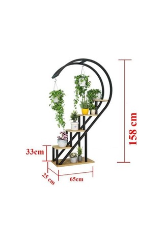 Saksılık Modelleri Ev Salon Çiçekliği Saksılık Ahşap