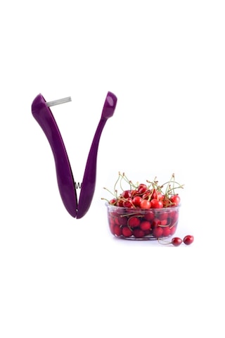 Pratik Kolay Zeytin ve Vişne  Çekirdeği Çıkarma Aleti Aparatı