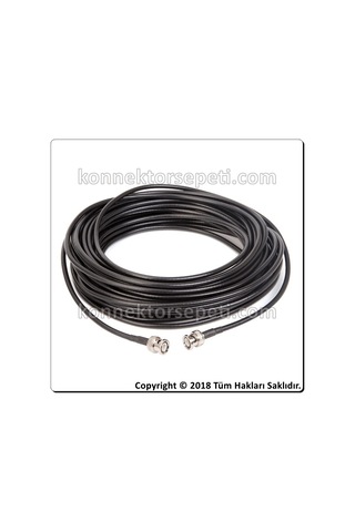 Bnc Erkek - Bnc Erkek 10 Metre Anten Uzatma Kablosu A+