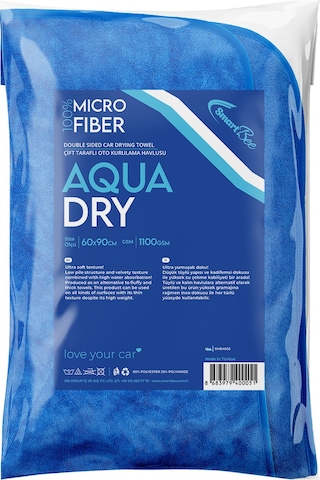SmartBee Aquadry Oto Kurulama Havlusu 60x90cm 1100GSM
