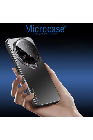 Microcase Huawei Pura 80 Pro/huawei Pura 80 Pro Plus Rome Serisi Kamera Koruma Ve Standlı Kılıf Al4968 Siyah