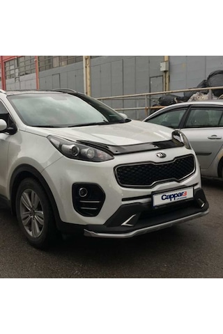 Cappafe Kia Sportage Ön Kaput Koruyucu Rüzgarlık 4Mm Abs 2016-