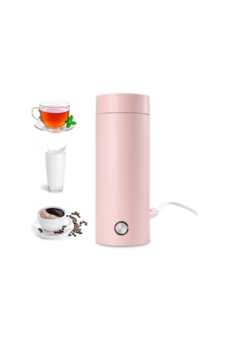 400 Ml Taşınabilir Elektrikli Seyahat Su Isıtıcısı, Çay, Kahve, Süt Ve Paslanmaz Çelik Su Isıtıcısı İçin 3'ü 1 Arada Elektrikli Isıtma Kupası Diğer