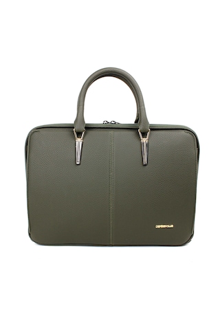 Kadın Haki Renk İpad Notebook 13 & 14 İnç Laptop Ve Evrak Çantası Haki