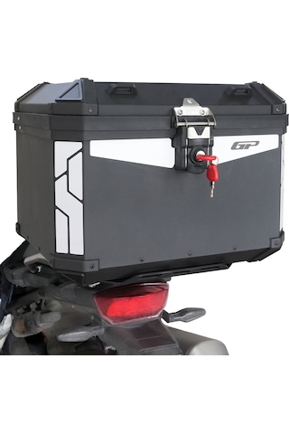 Gp Kompozit Base Universal 51 Lt Alüminyum Motosiklet Çantası Siyah Diğer