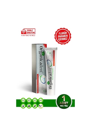 Organicadent Üçlü Koruma Doğal Diş Macunu 75 Ml Diğer