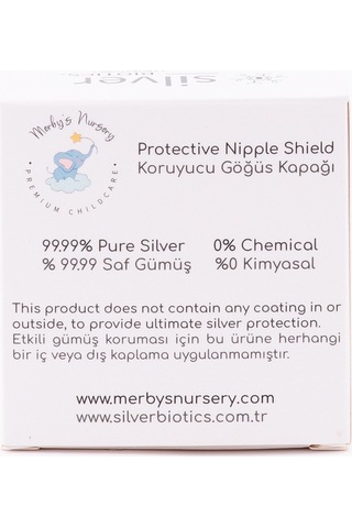 Merby's Nursery Gümüş Göğüs Koruyucu