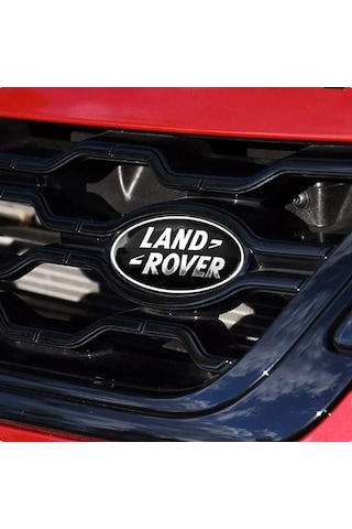 Land Rover Panjur Ön Logo Arma Siyah Renk Car Logo Ithal - Panjur