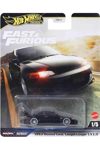 Hot Wheels Fast & Furious Premium 1993 Honda Civic Coupe Ex Ej1 Hnw46 Jbl90 Çok Renkli Hot Wheels Fast & Furious Premium 1993 Honda Civic Coupe Ex Ej1 Hnw46 Jbl90 Çok Renkli