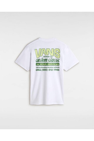 Vans Shop Front Ss Erkek Tişört Vn000m60wht1 Beyaz