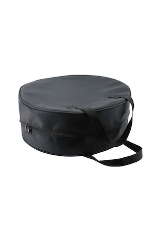 Novahub 16 Yuvarlak Su Hortumu Çantası Kablo Saklama Taşıma Çantası, Siyah, 600d Oxford Kumaş, Karavan Bahçe Ekipmanları İçin Siyah