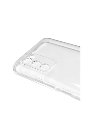 Zore Galaxy Uyumlu A02s Kılıf Msra Kamera Korumalı Süper Silikon Kapak - Renksiz Renksiz