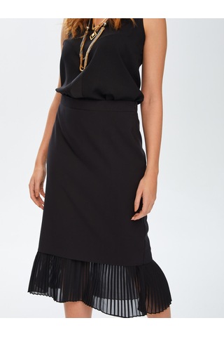 Eteği Pilise Detaylı Kalem Etek 69286 U6928610 Siyah