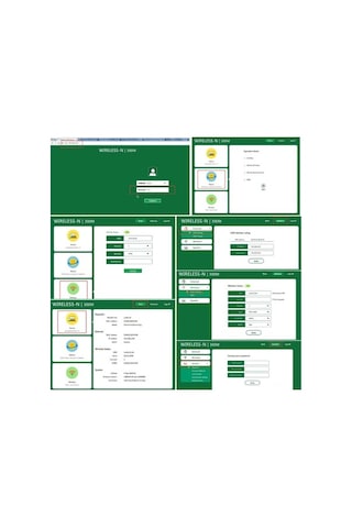 Novahub 300mbps Kablosuz Ağ Genişletici - 4 Antenli Wifi Sinyal Yükseltici, Ofis/ev Kullanımı İçin