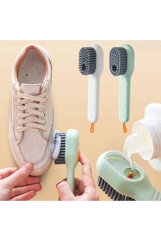 Tineke Çok Amaçlı Deterjan Hazneli Pratik El Temizlik Fırçası