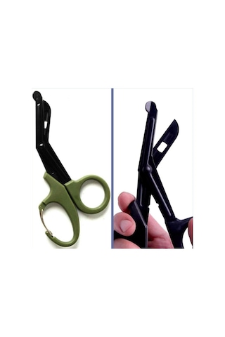 Omeniv İlk Yardım Outdoor Kamp Makası Karabiner Paslanmaz Çelik Çok Renkli