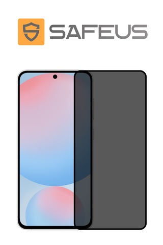 Safeus Tam Kaplayan Hayalet Parmak İzi Bırakmayan Safir Ekran Koruyucu Cam , Samsung S24 Fe İle Uyumlu