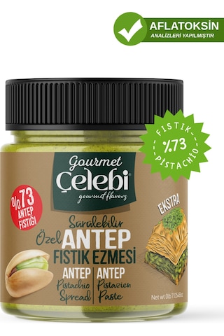 Özel Kahvaltılık Antep Fıstık Ezmesi 200 Gr