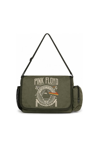 Sevbano Pink Floyd Rock Metal Müzik Grubu Baskılı Unisex Okul,spor,ofis Ç Haki
