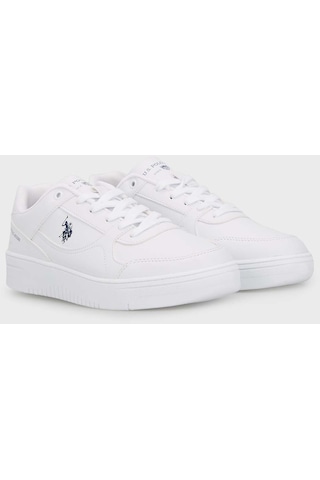 U.S. Polo Assn. U.s.polo Assn Erkek Ayakkabı Lee 3fx Beyaz