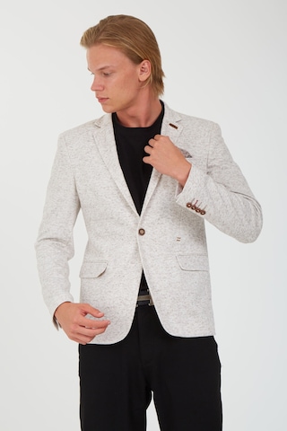 Sposo 5106 Dar Kalıp Yarım Astarlı Bej Erkek Blazer Ceket Bej