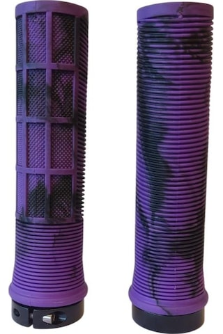 Forte Gt 1519 Silikon Bisiklet Elcik Kaymaz Yapı Kolay Kavrama Gidon Bisiklet Elciği Mor Mor - Siyah