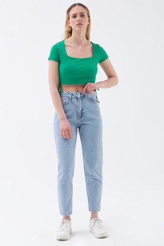 LOFT Regular Fit Kadın Tshirt K.kol Lf2031631 Q1.v1 Yeşil