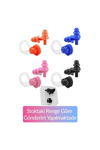 4lü Set Swimmer Pro Buğu Yapmaz Havuz Deniz Yüzücü Gözlüğü Boneli Tıkaçlı Uv Korumalı Yüzme Siyah Beyaz