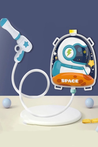 Sırt Çantalı Sırta Takılabilen Pompalı Su Tabancası 2000ml Kapasite - Mavi