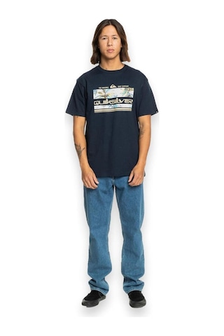 Quiksilver Eqyzt07679 Tropical Rainbow Ss Mavi Erkek T-shirt Mavi