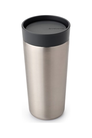 Brb-8710755228681-006-01-make & Take Dark Grey Paslanmaz Çelik Termos Bardak 360ml Koyu Gri