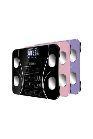 Sones Lcd Ekran Gövde Elektronik Akıllı Tartı Terazileri Banyo Terazisi Dijital İnsan Ağırlık Terazileri