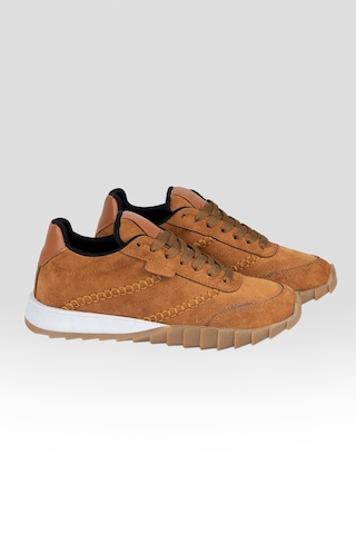 Tw Tonny White New York-048 Deri Spor Yürüyüş Günlük Sneaker Ayakkabı Kiremit