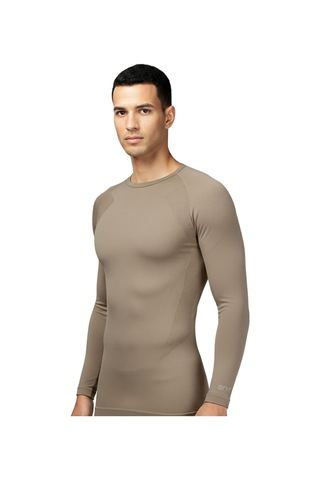 Thermoform Extreme Erkek Seamless Termal Uzun Kollu İçlik Seti Kum Renkli