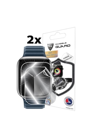 Apple Watch Series 7-8-9 45mm İle Uyumlu Hydrogel Ekran Koruyucu 2 Adet