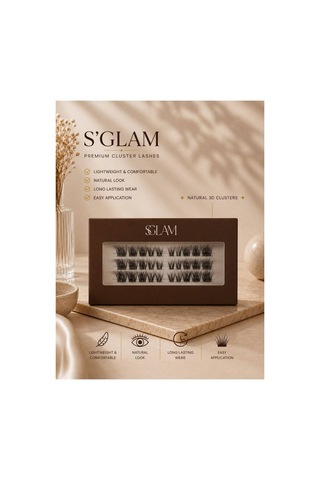 S'glam Pro. Tekli Takma Kirpik No: F34