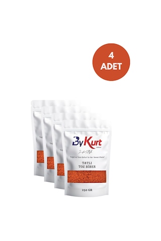 Bykurt Tatlı Toz Biber 4 x 250 G