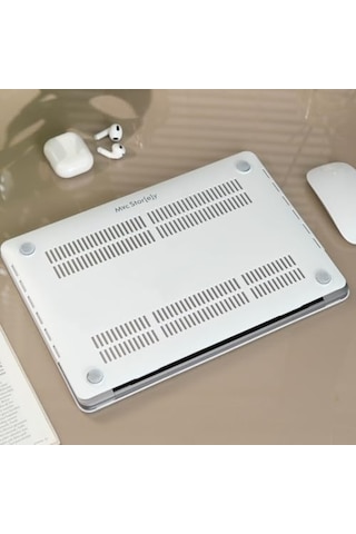Apple Uyumlu MacBook Air 13.3 İnç Kılıf A1932 A2179 A2337 M1 Uyumlu Sert Kapak Hard Case Koruyucu Mermer Desenli